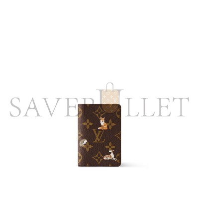 LOUIS VUITTON POCKET ORGANIZER M27020 (11.1*7.5*1cm)